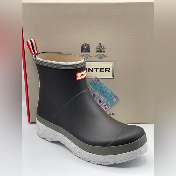 Hunter Other - Hunter Play Short Speckle Sole Wellington Boots